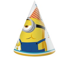 Usorteret GoDan Popieriniai dangteliai Minions 2 Grd 6vnt kilimas