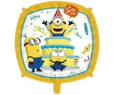 Minions torto folijos balionas 46 cm