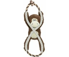 Trixie beždžionėlė, pliušinis/virvelinis žaislas, 40 cm