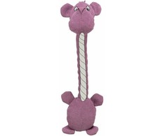 TRIXIE Hippo, Šuo, Pliušinis žaislas, Violetinis, Medvilnė, Poliesteris, 500 mm