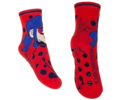 „Miraculous Ladybug Stars“ vaikiškos storos neslystančios kojinės 31/34