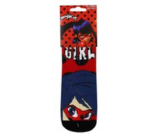 „Miraculous Ladybug“ vaikiškos storos neslystančios kojinės 31/34