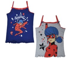„Miraculous Ladybug“ vaikiškų palaidinių be rankovių komplektas, 2 dalių, 122/128 cm