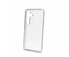 Dėklas Celly Gelskin TPU Cover Galaxy S25 Transparent