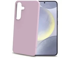 Dėklas Celly Cromo Soft rubber case Galaxy S25+ Rosa