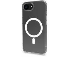 Dėklas Celly Gelskinmag TPU Cover MagSafe-kompatibelt iPhone 17e / 16e Transparent