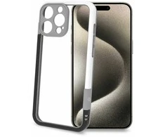 Dėklas Celly Bumper iPhone 16 Pro Max Svart/Vit