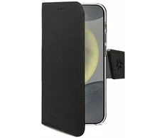 Dėklas Celly WALLY, Wallet case, Samsung, Galaxy S25 5G, Galaxy S25 5G Enterprise Edition, 15.8 cm (6.2"), Juodas