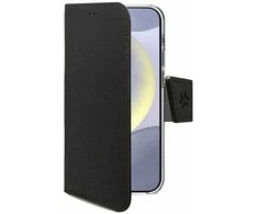 Dėklas Celly WALLY, Wallet case, Samsung, Galaxy S25+ 5G, 17 cm (6.7"), Juodas