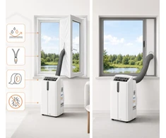 Mobilus oro kondicionierius 12000 BTU WiFi 4 viename su šildymu ir sausinimu