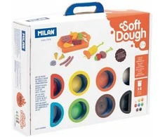 Modeliavimo pasta Milan Soft Dough BBq Spalvotas