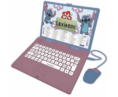 Lexibook STITCH dvikalbis mokomasis kompiuteris, 124 veiklos (prancūzų-anglų kalba)