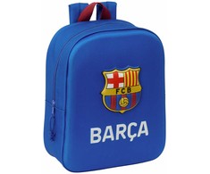 Safta Mokyklinis krepšys F.C. Barcelona Tamsiai mėlyna 22 x 27 x 10 cm 3D