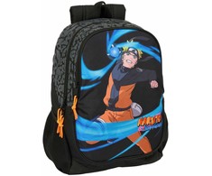 Safta Mokyklinis krepšys Naruto Juoda 32 x 44 x 16 cm