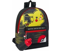 Safta Mokyklinis krepšys Pokémon Spalvotas 32 x 40 x 12 cm