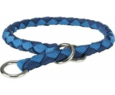 TRIXIE Cavo antkaklis pusiau smaug., L-XL 52-60cm/18mm, indigo/mėlynas