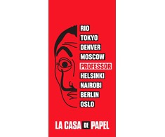 La casa de papel 010CDP Rankšluostis, 70x140 cm