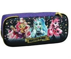 Monster High Crew dviejų skyrių pieštukų dėklas 26 cm