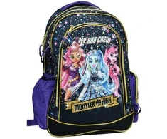 Monster High Crew mokyklinė kuprinė, rankinė 42 cm