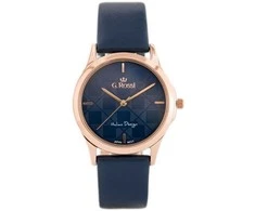Laikrodis WOMEN'S WATCH G. ROSSI - 10513A-6F3 (zg715h) + BOX