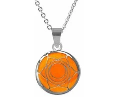 Moteriškas pakabukas CO88 Collection 8CN-26005 Oranžinė