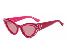 Akiniai DSQUARED2 D20092NSMU1. Akiniai przeciwsłoneczne, Kolor rožinė. Kobieta.