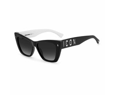 Akiniai DSQUARED2 ICON0006S80S. Akiniai przeciwsłoneczne, Kolor balta. Kobieta.