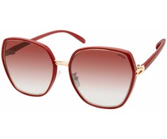 Akiniai GUESS GF0407-5966F. Akiniai przeciwsłoneczne, Kolor raudona. Kobieta.
