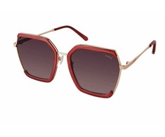 Akiniai GUESS GF0418-5869T. Akiniai przeciwsłoneczne, Kolor raudona. Kobieta.