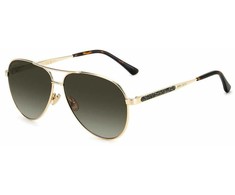 Akiniai JIMMY CHOO JIMENA-S-06J. Akiniai przeciwsłoneczne, Kolor auksinė. Kobieta.