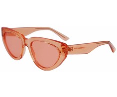 Akiniai Karl Lagerfeld KL6100S-800. Akiniai przeciwsłoneczne, Kolor oranžinė. Kobieta.