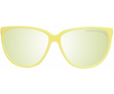 Akiniai PORSCHE DESIGN P8588-61C. Akiniai przeciwsłoneczne, Kolor geltona. Kobieta.