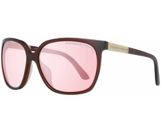 Akiniai PORSCHE DESIGN P8589-60B. Akiniai przeciwsłoneczne, Kolor raudona. Kobieta.