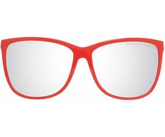 Akiniai PORSCHE DESIGN P8590-61E. Akiniai przeciwsłoneczne, Kolor raudona. Kobieta.