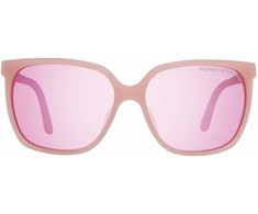 Akiniai PORSCHE DESIGN P8589-60D. Akiniai przeciwsłoneczne, Kolor rožinė. Kobieta.