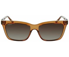 Salvatore Ferragamo Akiniai FERRAGAMO SF1027S-210. Akiniai przeciwsłoneczne, Kolor ruda. Kobieta.