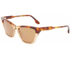 Akiniai VICTORIA BECKHAM VB638S-218. Akiniai przeciwsłoneczne, Kolor ruda havana. Kobieta.