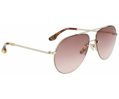 Akiniai VICTORIA BECKHAM VB213S-725. Akiniai przeciwsłoneczne, Kolor auksinė. Kobieta.
