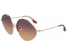 Akiniai VICTORIA BECKHAM VB220S-732. Akiniai przeciwsłoneczne, Kolor auksinė. Kobieta.