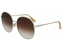 Akiniai VICTORIA BECKHAM VB224S-702. Akiniai przeciwsłoneczne, Kolor auksinė. Kobieta.