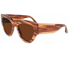 Akiniai VICTORIA BECKHAM VB628S-230. Akiniai przeciwsłoneczne, Kolor ruda. Kobieta.