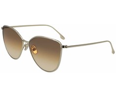 Akiniai VICTORIA BECKHAM VB209S-708. Akiniai przeciwsłoneczne, Kolor auksinė. Kobieta.