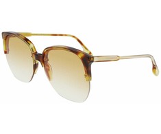 Akiniai VICTORIA BECKHAM VB617S-222. Akiniai przeciwsłoneczne, Kolor ruda havana. Kobieta.