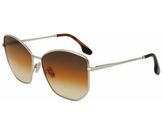 Akiniai VICTORIA BECKHAM VB225S-702. Akiniai przeciwsłoneczne, Kolor auksinė. Kobieta.