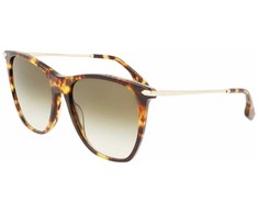 Akiniai VICTORIA BECKHAM VB636S-221. Akiniai przeciwsłoneczne, Kolor ruda havana. Kobieta.
