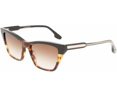 Akiniai VICTORIA BECKHAM VB638S-005. Akiniai przeciwsłoneczne, Kolor juoda ruda. Kobieta.