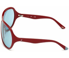 Akiniai WEB EYEWEAR WE0290-6566V. Akiniai przeciwsłoneczne, Kolor raudona. Kobieta.