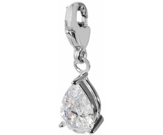 Biżuteria TI SENTO 8166ZI. Zawieszka, Kolor CRYSTAL. Kobieta.