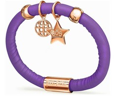 Biżuteria FOLLI FOLLIE 1B13T046RX. Bransoletka, Kolor violetinė. Kobieta.