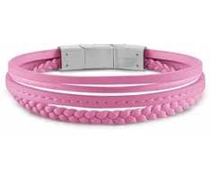 Moteriški apyrankės Guess JUMB01345JWSTFCT-U Rožinė